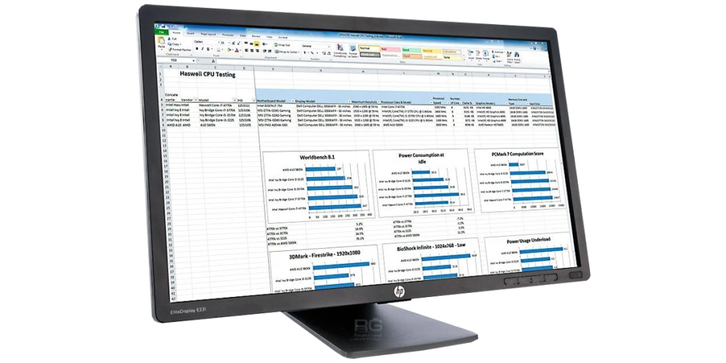 مانیتور استوک HP EliteDisplay E231i