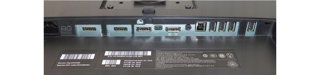 مانیتور فریم لس Dell U2715HC