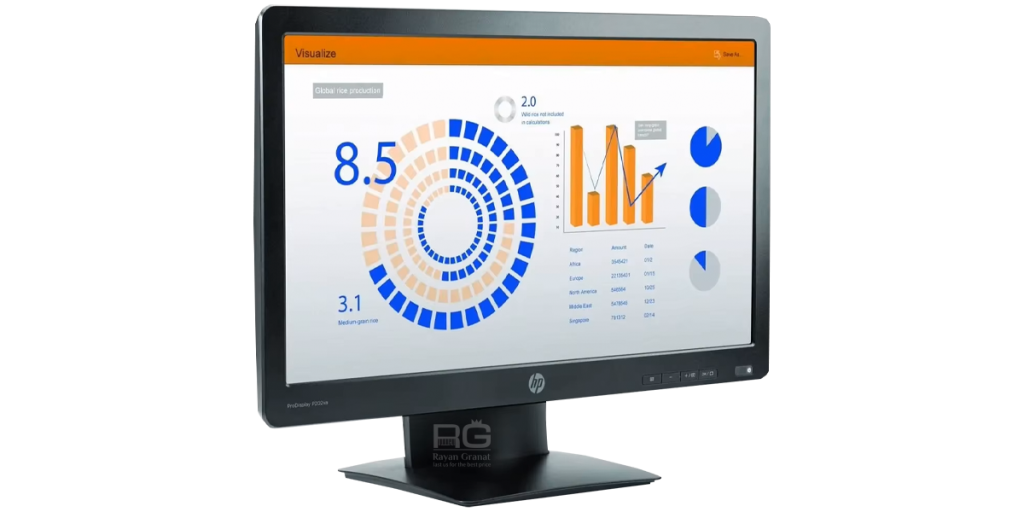 مانیتور استوک HP P202 20inch
