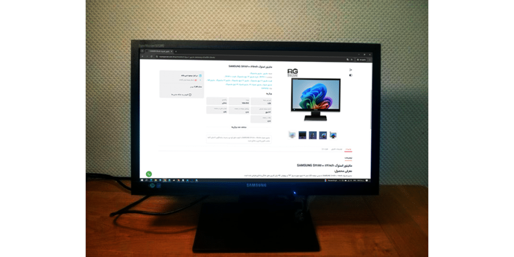 مانیتور استوک SAMSUNG S22A200 22inch