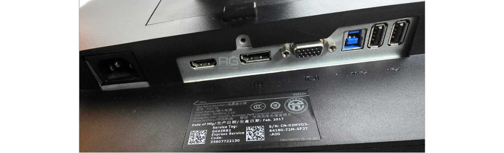 مانیتور استوک Dell P2017H 20inch