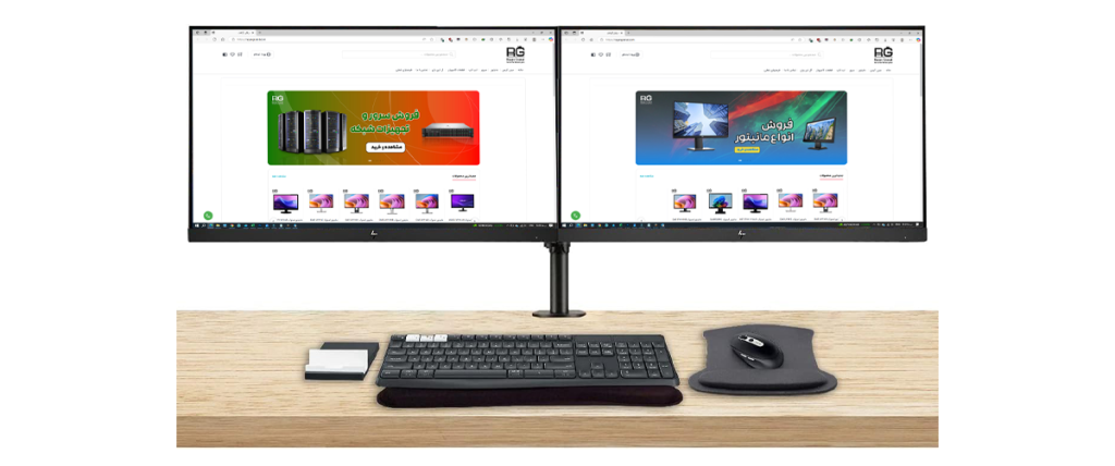 مانیتور استوک HP E24u G4