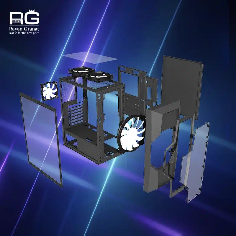 کیس Mid Tower گرین