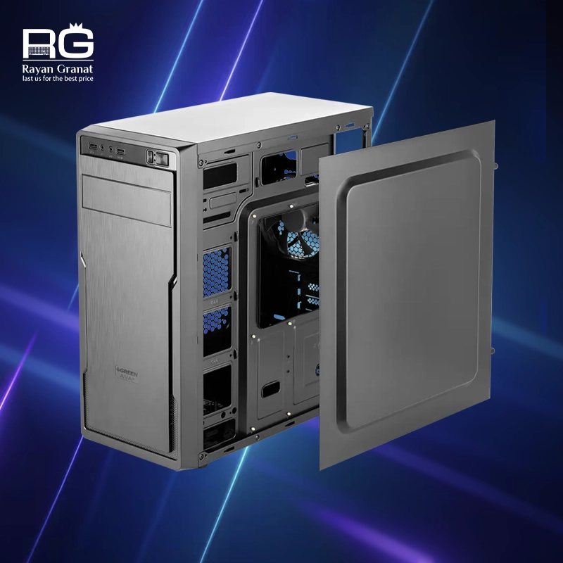 کیس پی سی AVA Plus گرین