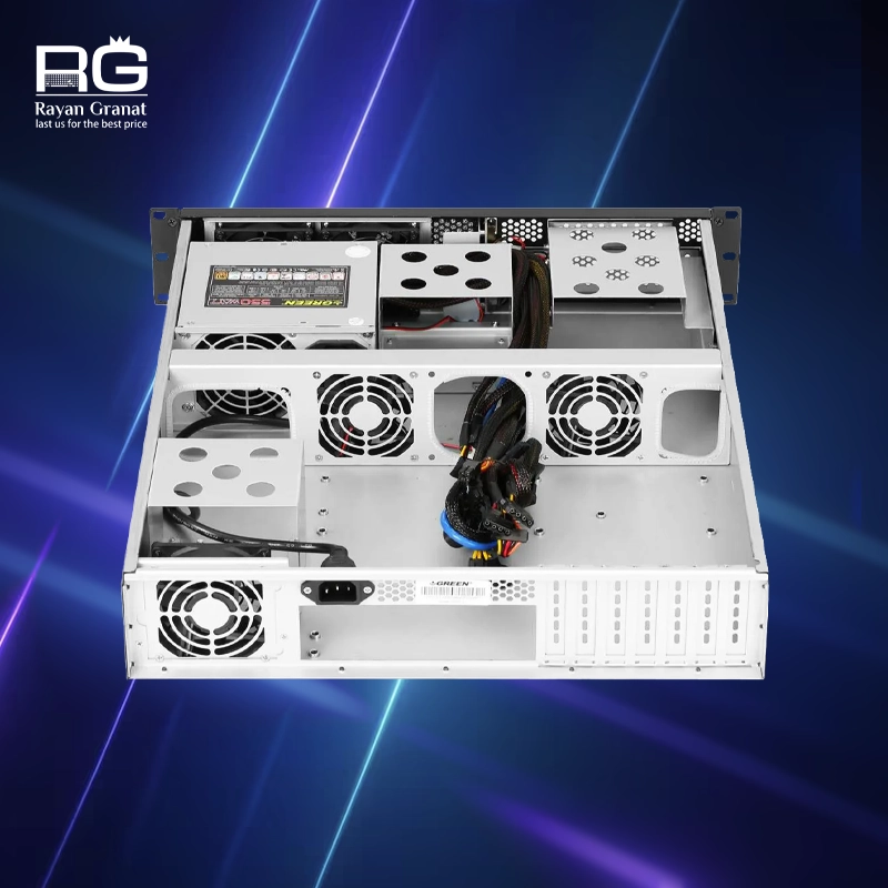 کیس G535-2U Rackmount گرین
