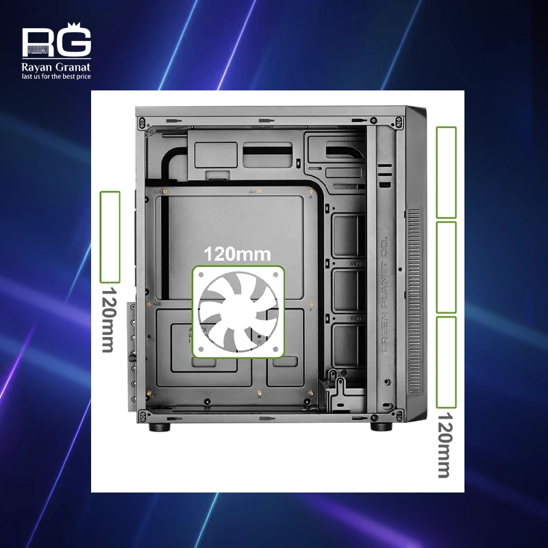 کیس کامپیوتر گرین مدل HOMA